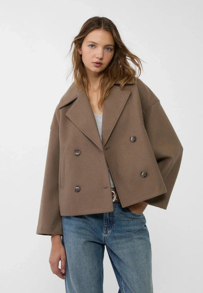 Women's Vintage Style Double-breasted Winter Jacket