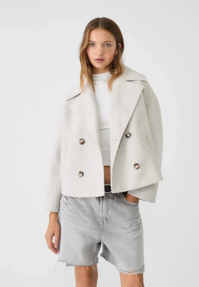 Women's Vintage Style Double-breasted Winter Jacket