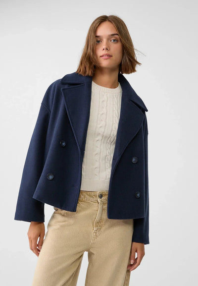 Women's Vintage Style Double-breasted Winter Jacket