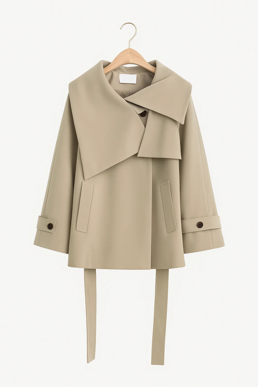 Women's Classic Oversized Belted Trench Coat