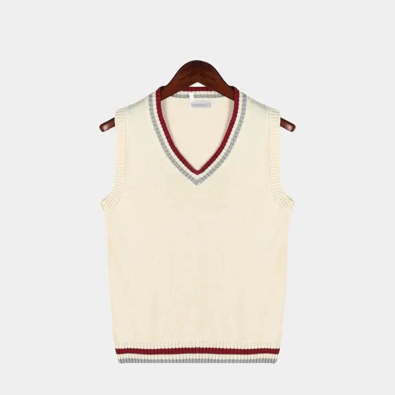 Men's Classic V-neck Knit Vest