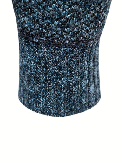 Casual Half Zip Men's Sweater