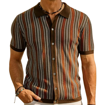 Classic Men’s Knit Shirt | Casual and Formal Wear