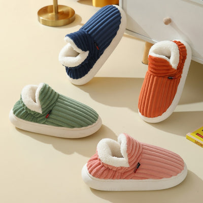 Cozy Warm Winter Sliders for Women