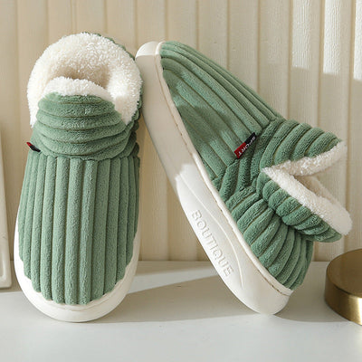Cozy Warm Winter Sliders for Women