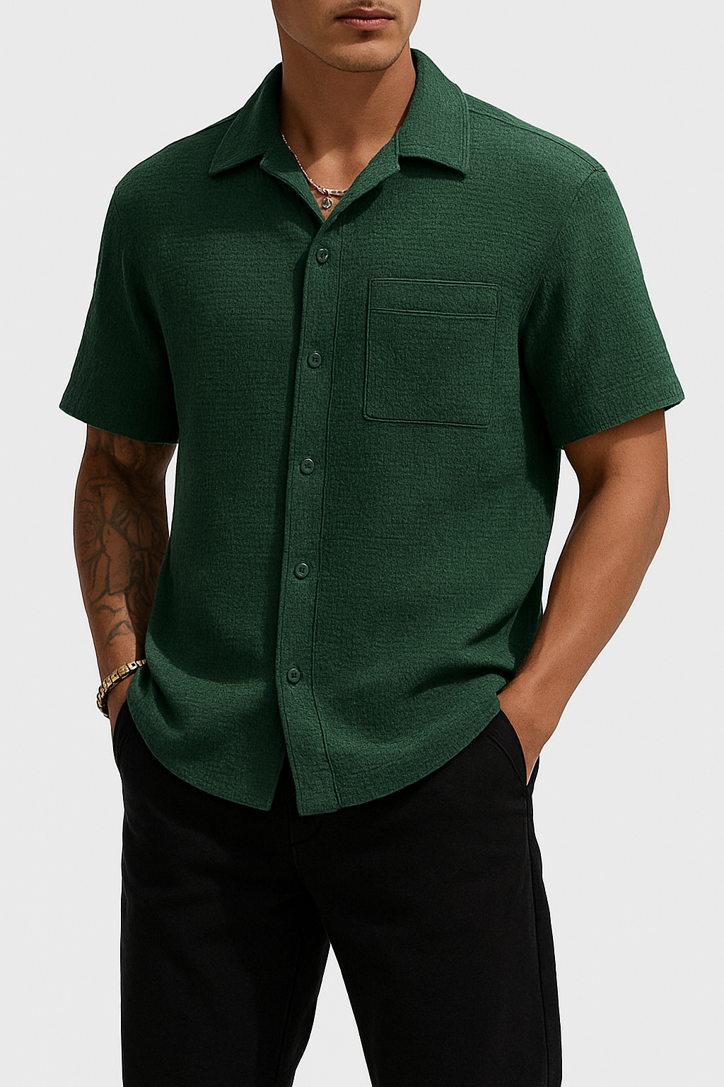 Men’s Casual Short Sleeve Shirt