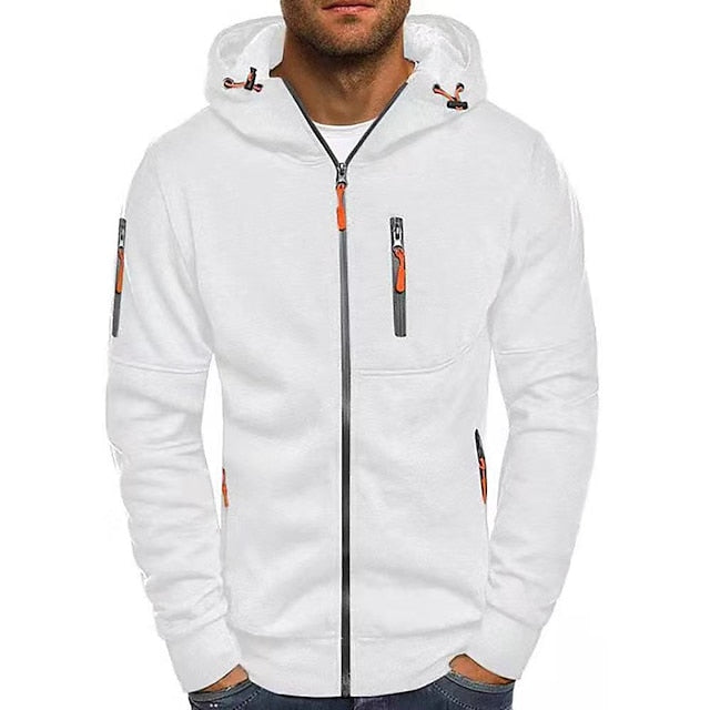 Soft Men's Hoodie with Zipper