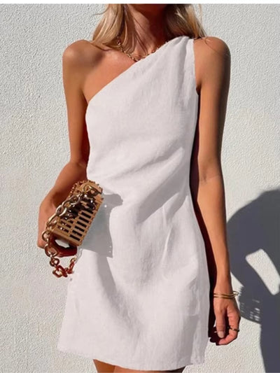 Women's Trendy One Shoulder Dress