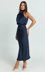 Women's Classic Halter-neck Maxi Dress