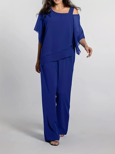 Women's Casual Off-Shoulder Set