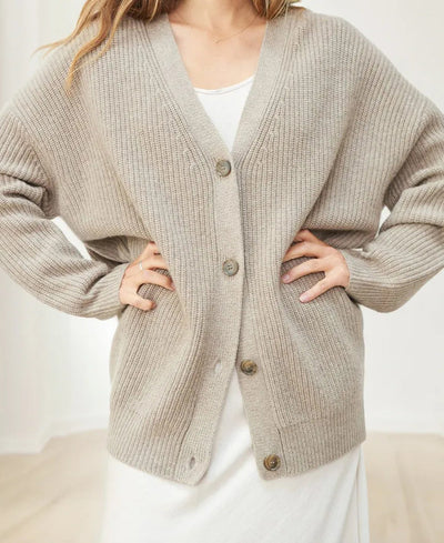 Elegant Cocoon Cardigan for Ladies