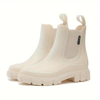 Women's Trendy Chelsea Style Rain Boots