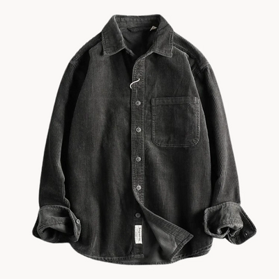 Men's Vintage-Inspired Button Shirt