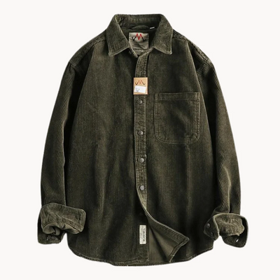 Men's Vintage-Inspired Button Shirt