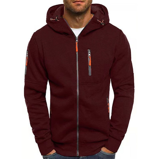 Soft Men's Hoodie with Zipper