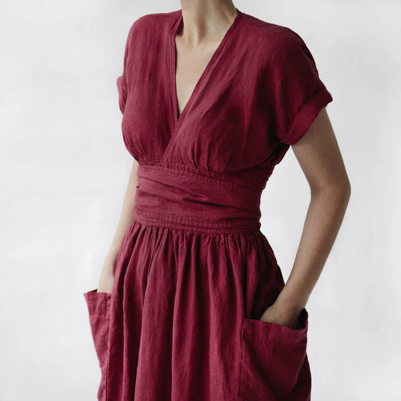 Women's Modern style Short Sleeve dress