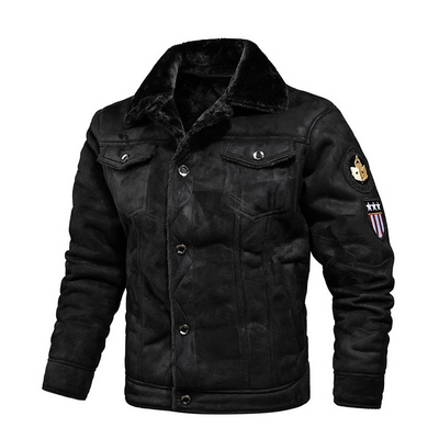 Men’s Sherpa Collar Winter Jacket