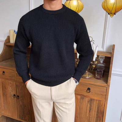 Men's Elegant Knitted Sweater