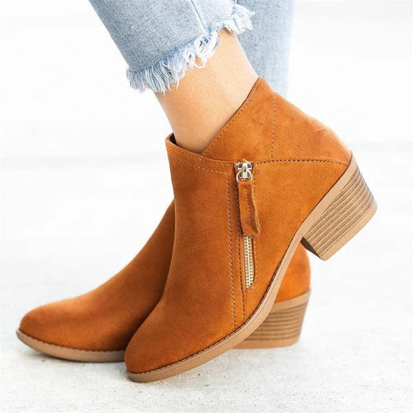 Women's Classic Slip-On Ankle Boots