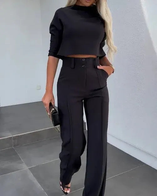 Women's Modern style High-Waisted Set