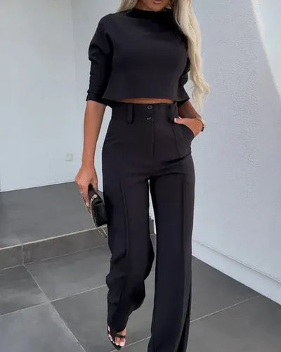 Women's Modern style High-Waisted Set