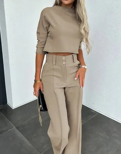 Women's Modern style High-Waisted Set