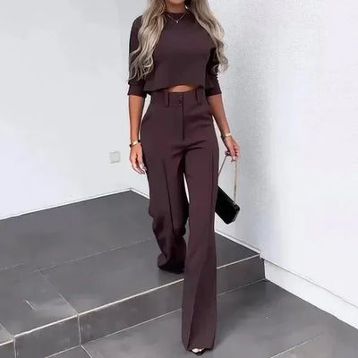 Women's Modern style High-Waisted Set