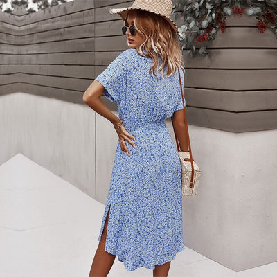 Women's Casual Button-Down Floral