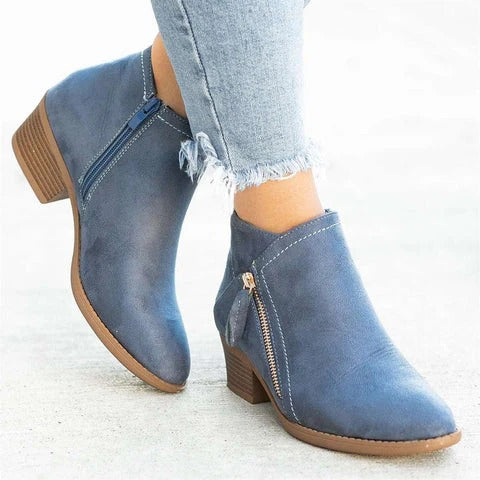 Women's Classic Slip-On Ankle Boots