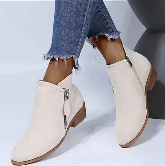 Women's Classic Slip-On Ankle Boots