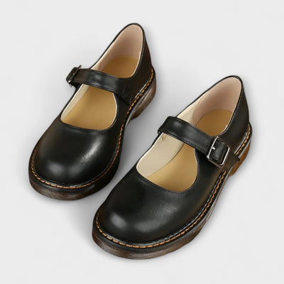 Men's Vintage Round Toe Flats