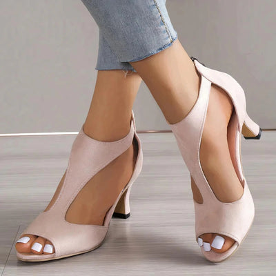 Women's Classic Cutout High Heel Sandals