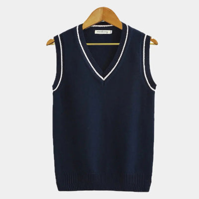 Men's Classic V-neck Knit Vest