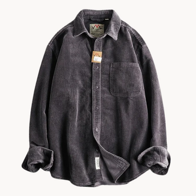 Men's Vintage-Inspired Button Shirt