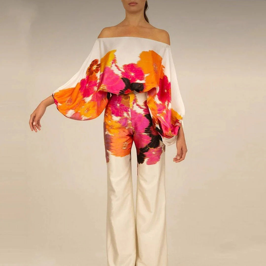 Women's Vintage Two-Piece Off-Shoulder