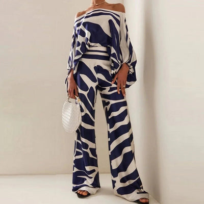 Women's Vintage Two-Piece Off-Shoulder