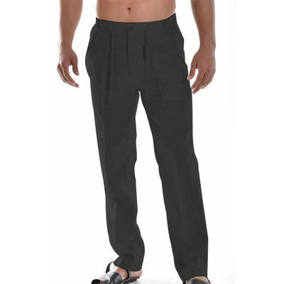 Men's Minimalist Style Loose Fit Pants