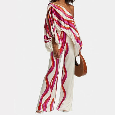 Women's Vintage Two-Piece Off-Shoulder