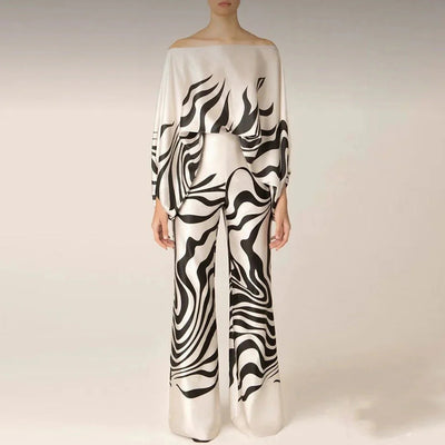 Women's Vintage Two-Piece Off-Shoulder