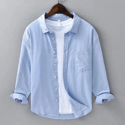 Men's Classic Long Sleeve Pocket Shirt