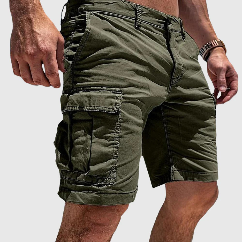 Men’s Classic Cargo Shorts with Side Pockets