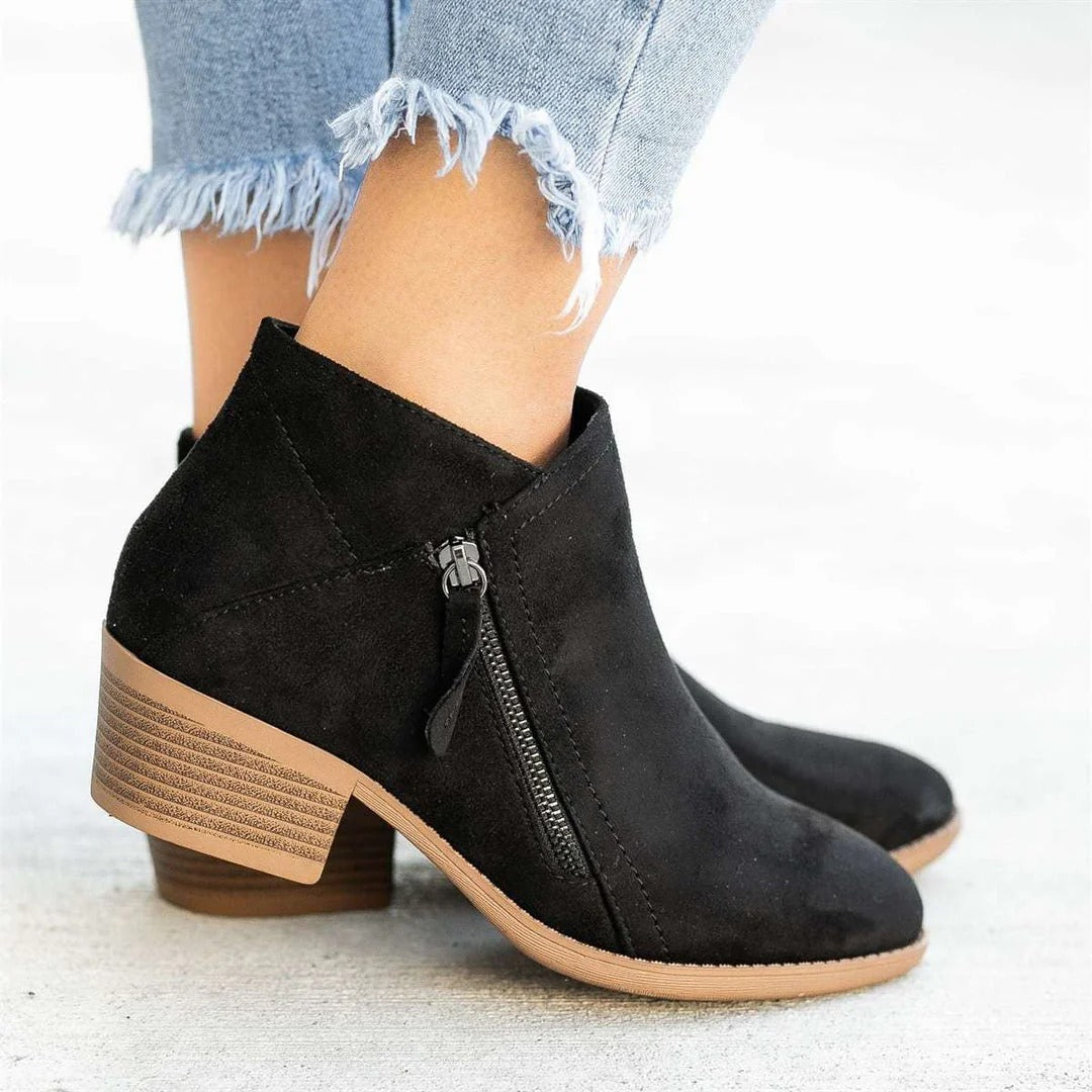 Women's Classic Slip-On Ankle Boots