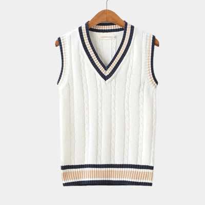 Men's Classic V-neck Knit Vest
