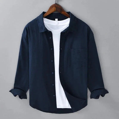 Men's Classic Long Sleeve Pocket Shirt