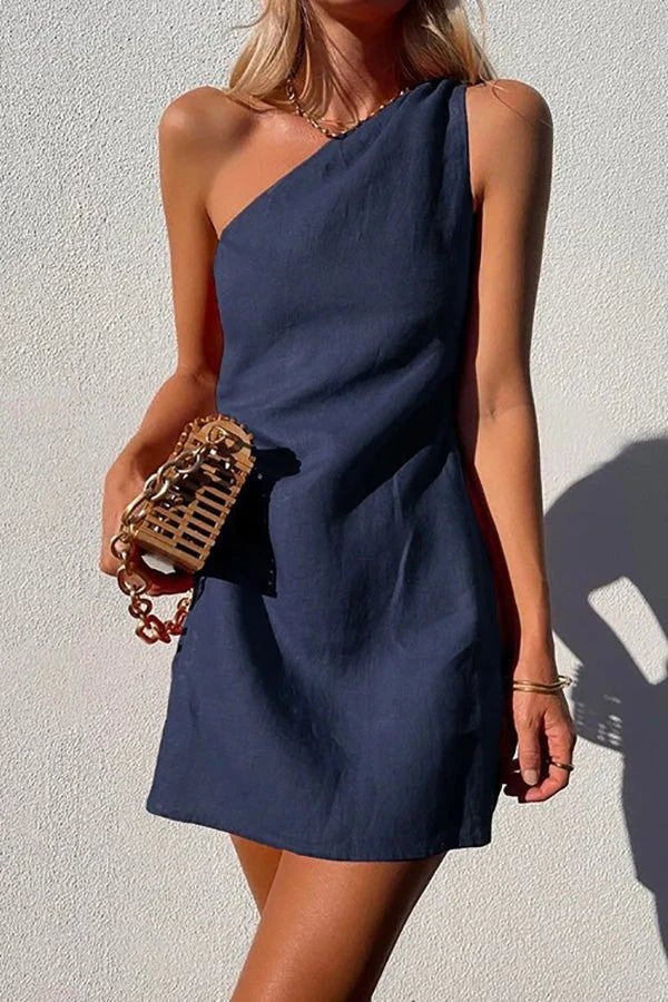 Women's Trendy One Shoulder Dress