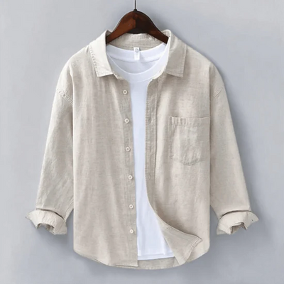 Men's Classic Long Sleeve Pocket Shirt