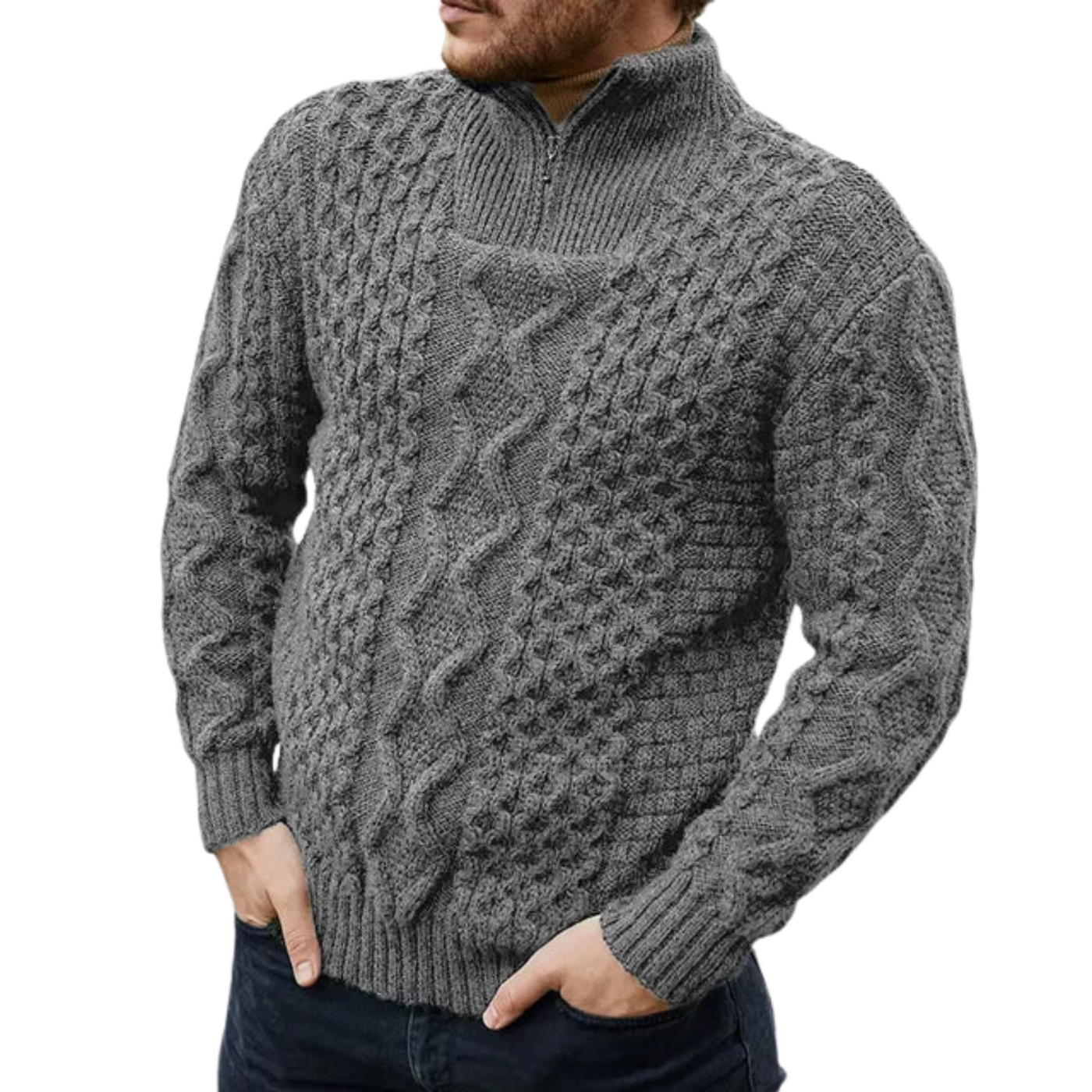 Knitted Pullover for Men