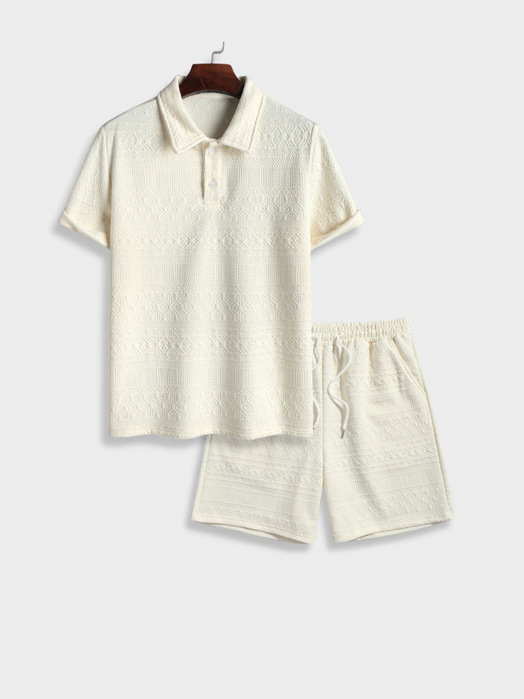 Classic Jacquard Summer Set for Men