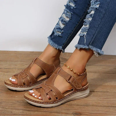 Women’s Open-Toe Sandals – Trendy Strappy Design with Casual Everyday Appeal