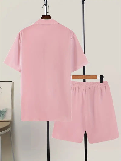 Men's Short Set | Casual Shirt and Shorts Outfit